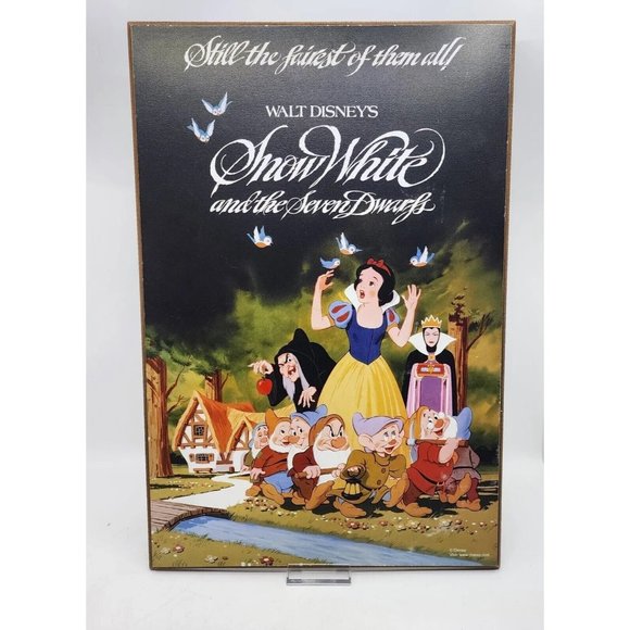 Disney Wall Decor Disneys Snow White The Seven Dwarfs Wooden